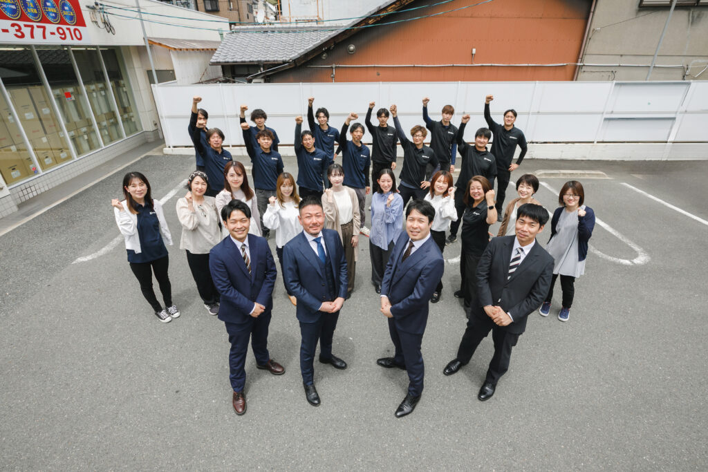 チカラもちの正社員職人（集合写真）